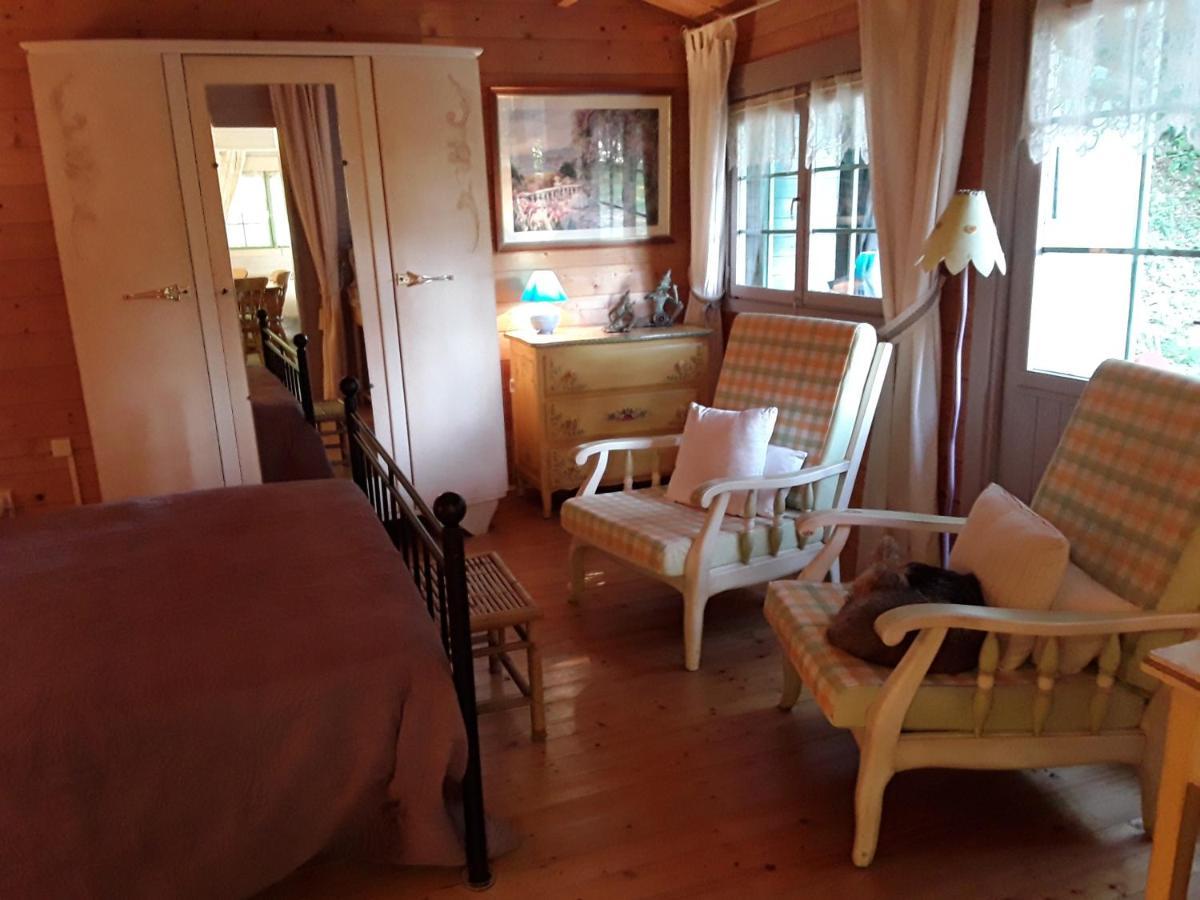Le Chalet De La Grenouille Verte Tursac Экстерьер фото