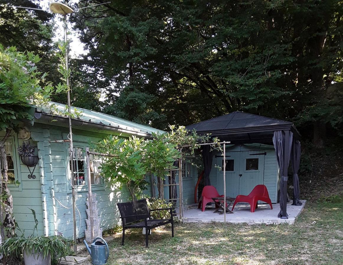 Le Chalet De La Grenouille Verte Tursac Экстерьер фото