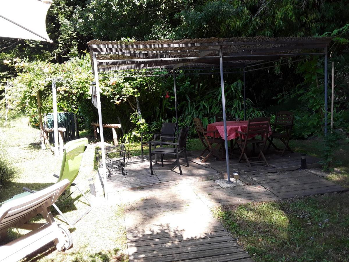 Le Chalet De La Grenouille Verte Tursac Экстерьер фото